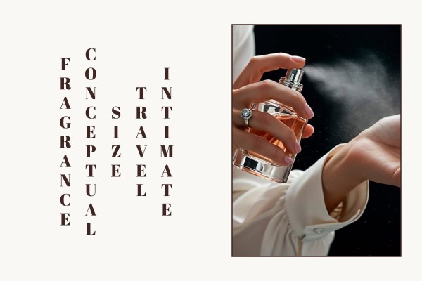 intimate travel size conceptual fragrance