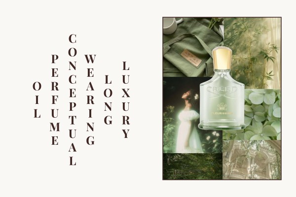 luxury long-wearing conceptual perfume oil