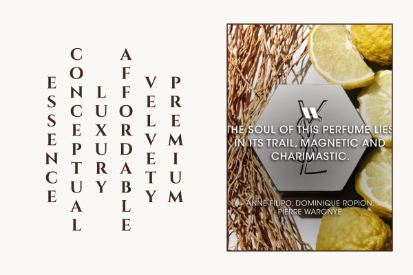 premium velvety affordable luxury conceptual essence