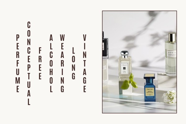 vintage long-wearing alcohol free conceptual perfume