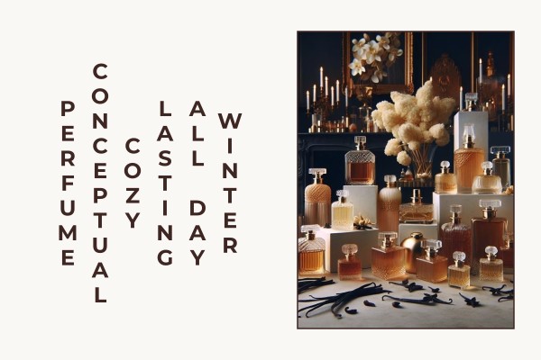 winter all-day lasting cozy conceptual perfume